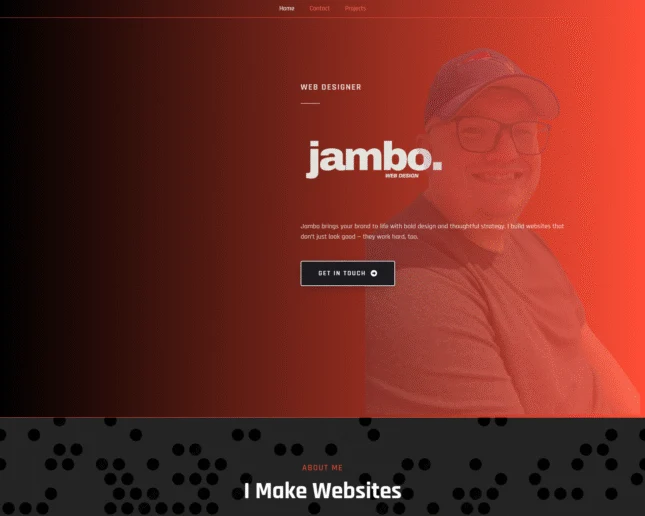 Jambo Web Design website design
